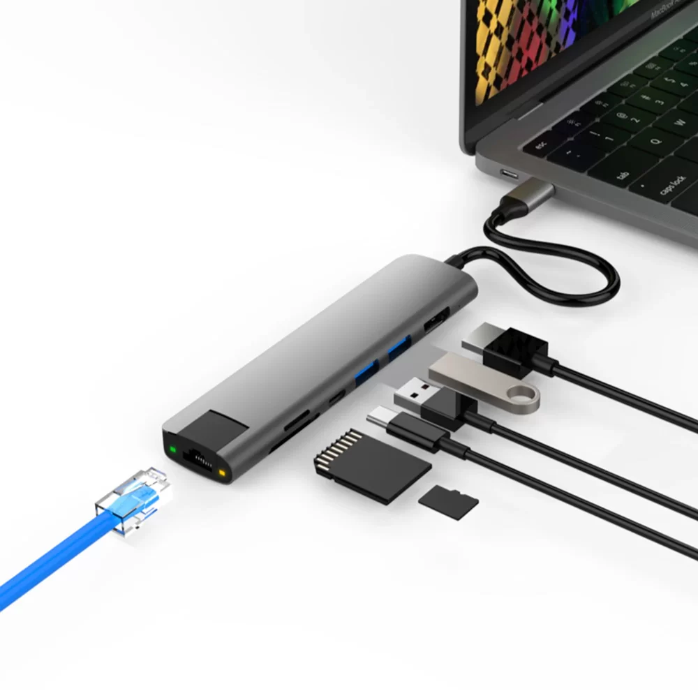 HyperDrive SLAB 7-in-1 USB-C