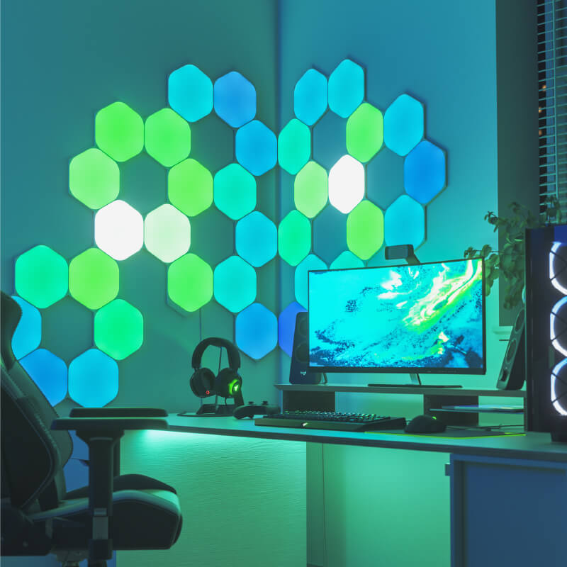 Đèn Decor Nanoleaf Shapes Hexagon – Lục Giá