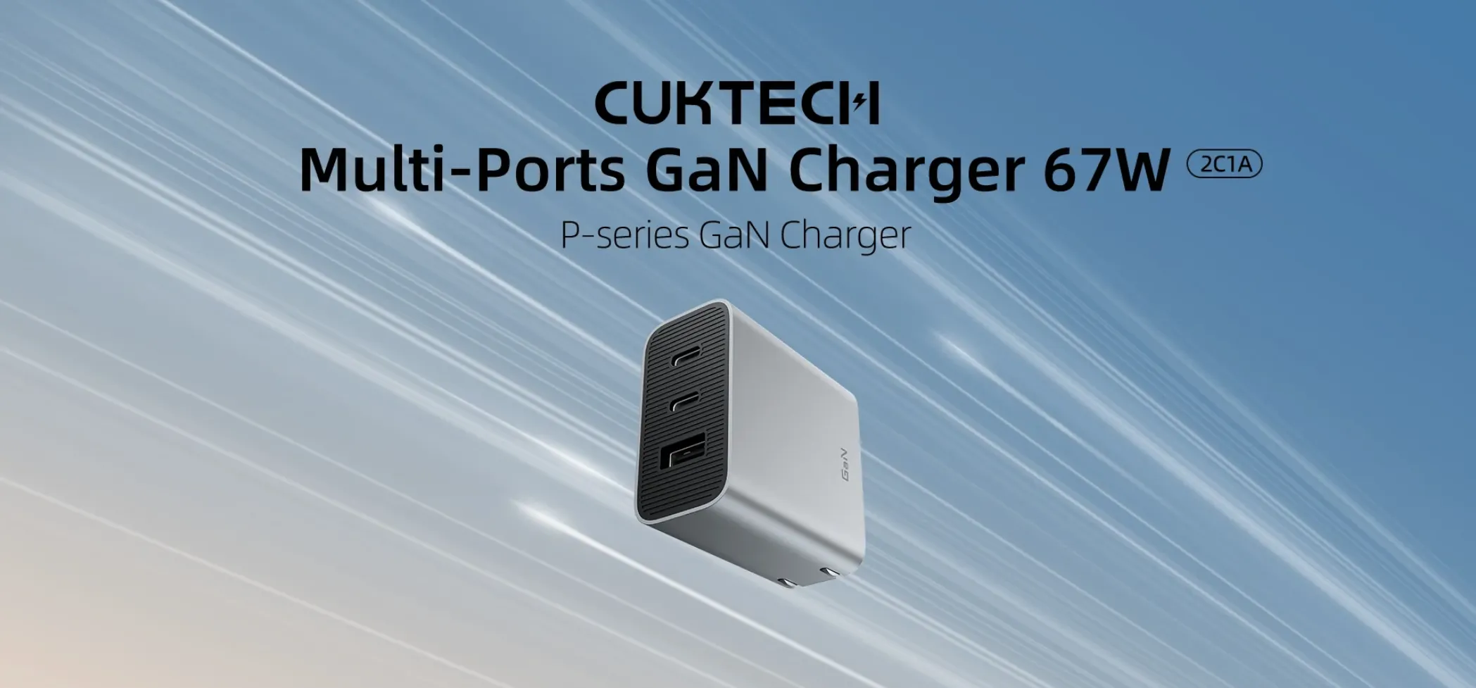 Tính Năng Nổi Bật Cuktech Multi-ports GaN Charger 67W (2C1A)